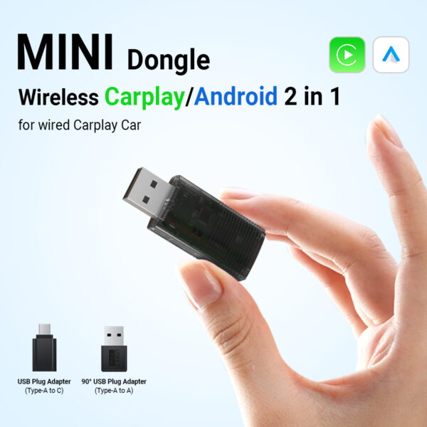 OTTOCAST MINI CarPlay/ Android Auto ადაპტერი - Image 8
