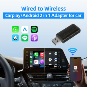OTTOCAST MINI CarPlay/ Android Auto ადაპტერი