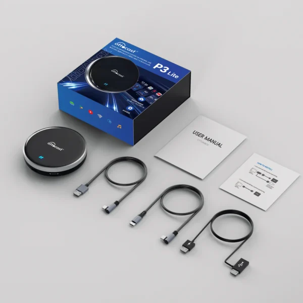 უსადენო ქარფლეის კონსოლი Ottocast P3 lite 4-64GB - Image 5
