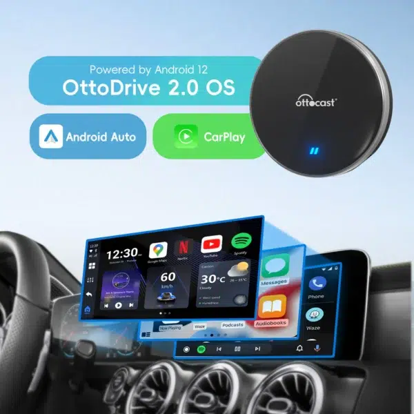 უსადენო ქარფლეის კონსოლი Ottocast P3 lite 4-64GB - Image 7
