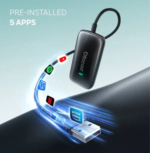 Play2Video Ultra 4-32 GB უსადენო CarPlay/ Android  ადაპტერი - Image 4