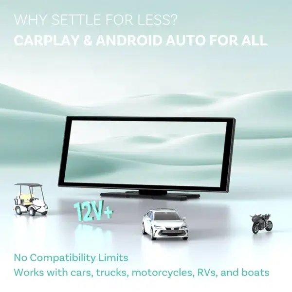 OTTOCAST უსადენო CarPlay/ Android Auto ეკრანი ScreenFlaw - Image 6